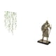 thumbnail image 5 of Elegante arte mural con enredaderas y escultura de caballero europeo. Decoración creativa para dormitorio, sala de estar, entrada, baño o fondo, 5 of 8