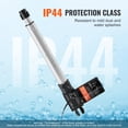 thumbnail image 4 of Actuador lineal VEVOR 12V 6000N 250mm con soporte de montaje IP44, 4 of 9