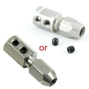 Flex Collet Coupler For 5mm Motor Shaft & 4mm Cable RC Boat Stainless Steel 1pc