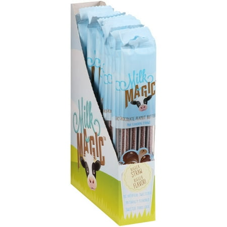 milk peanut flavoring straws butter oz magic chocolate