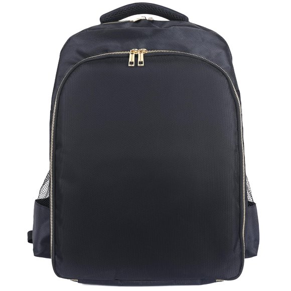 AIHOPESTO Barber Travel Backpack (Black, 17.7 x 12.6 x 7.5 inches), Air Cushion Design, Waterproof, High Capacity for Clippers and Supplies