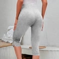 thumbnail image 6 of Axiiglly Capri Pants for Women High Waisted Slim Fit Soft Stretch Athletic Yoga Capri Leggings Summer Casual Lounge Capris, S-3XL, 6 of 9