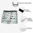 thumbnail image 6 of Bingfone Modern Industry Men's Underwear - Casual Stretch Boxer Briefs-Large, 6 of 7