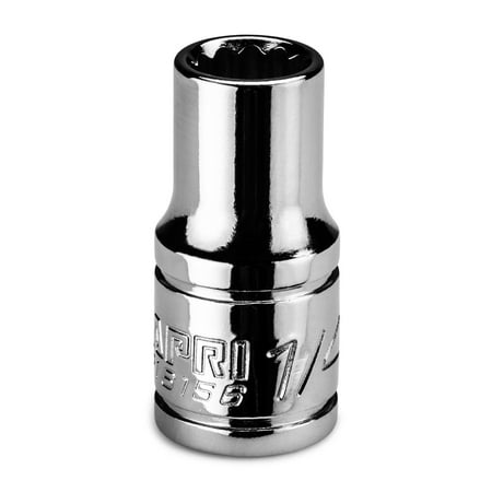 UPC: 0886352161565 | Capri Tools 1/4 in. Shallow Socket  1/4 in. Drive  12-point  SAE