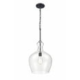 thumbnail image 3 of 4211-MB Millennium Lighting Corra - 1 Light Pendant-18 Inch Tall and 11.75 Inch Wide-Matte Black Finish    -Traditional Installation, 3 of 15