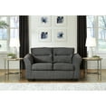 thumbnail image 2 of Ashley Furniture Miravel Gunmetal Loveseat, 2 of 6