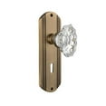 thumbnail image 6 of Nostalgic Warehouse Deccha_Prv_234_Kh Vintage Chateau Fluted Crystal Privacy Door Knob Set, 6 of 7