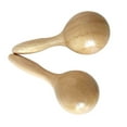 thumbnail image 2 of Windfall Easy to Use Wood Maracas, 5.9" x 2.36", 2 of 2