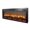 Powder Coated + Electric + Antique Black + Vent Free + Wall Mount + Tempered Glass + Sheet Metal, variant on 28 Inch Infrared Electric Fireplace Insert with Crackling Sound, Touch Panel Wall Mount Heater for Home Decor, Antique Black, 5000 BTU