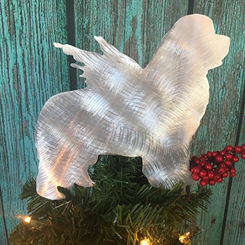 PT Hudson Alumi-Art Newfoundland, Angel, Dog Christmas Tree Topper