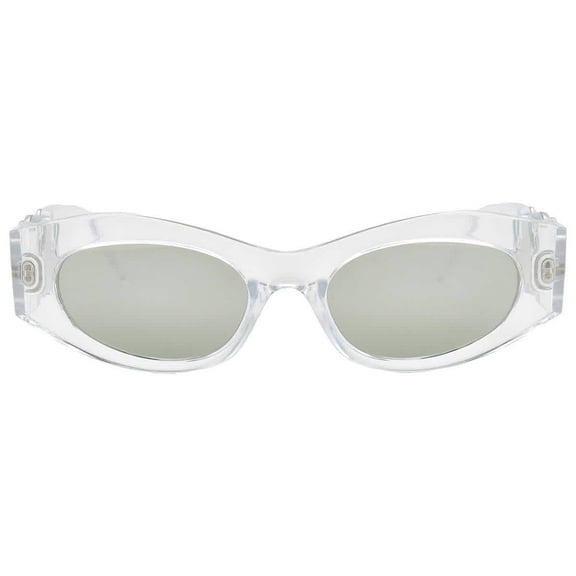 VERSACE VE4480U 148 30 Crystal Green Mirror Silver 51 mm Women's Sunglasses