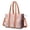 Princess Dress Ballet, variant on Teacher Tote Bag,Princess Mushroom Castle Pattern Teacher Utility Tote Bag,Large Work Tote Bags for Women with Multiple Pockets,Top Zipper Closure,13.8x10.6x6.7 Inch