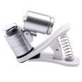 thumbnail image 1 of MasteelfCA 1Pc Portable Jewelry Appraisal Magnifying Glass 60X Mobile Phone Magnifier, 1 of 7