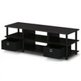 thumbnail image 3 of Furinno Econ TV Entertainment Center with Storage Bins, Espresso/Black 17038EX/BK, 3 of 7