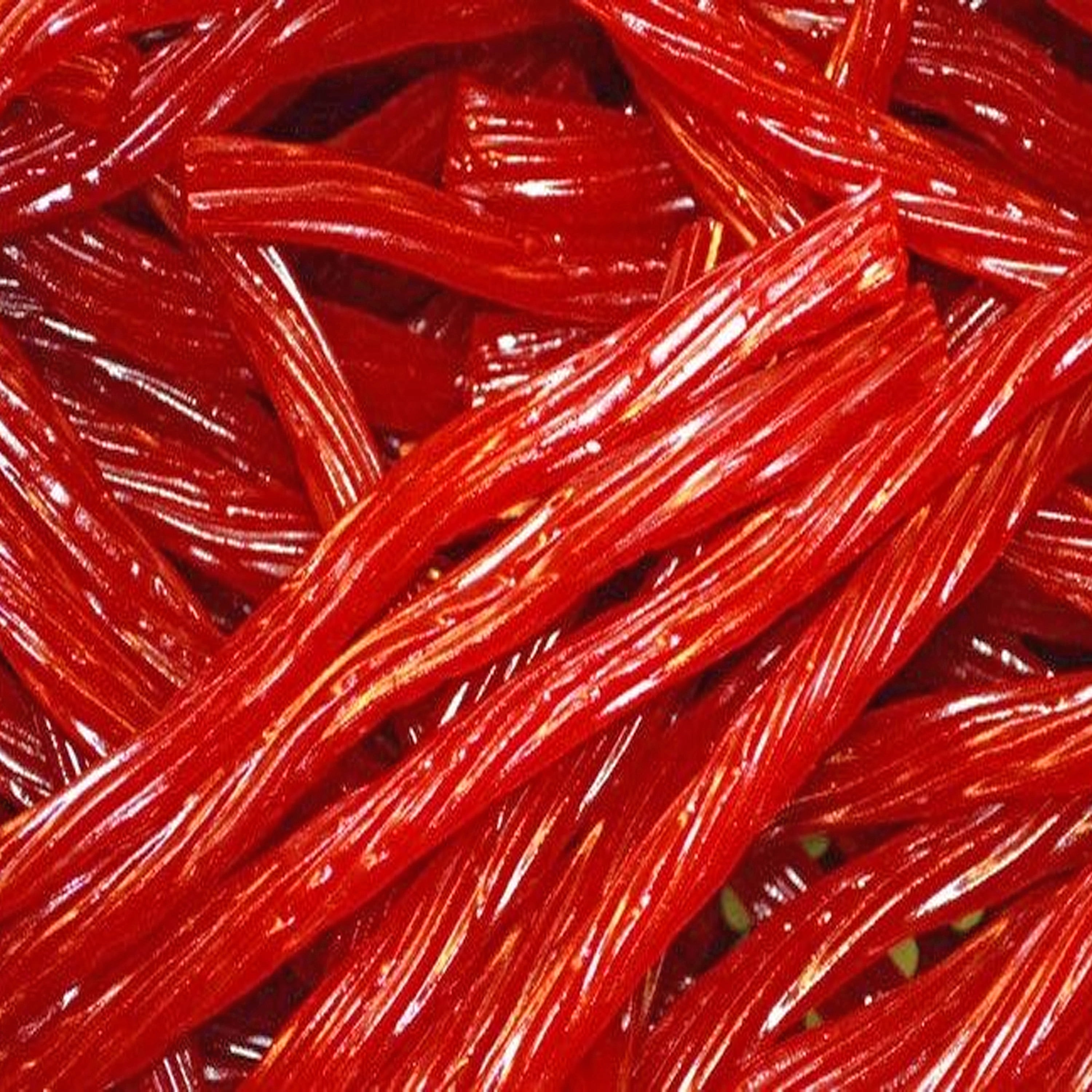 The Amish-Buggy Licorice Twists, Red Raspberry, Three 16 Oz Pkgs