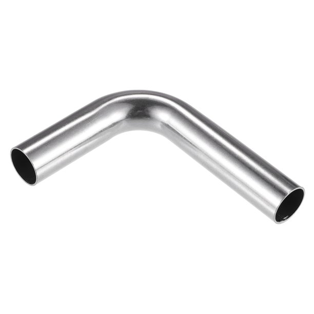 Doblar Codo Tubo Tubo, 0,75" DE 4" 3,15" 90° DIY Tubo Escape para Auto