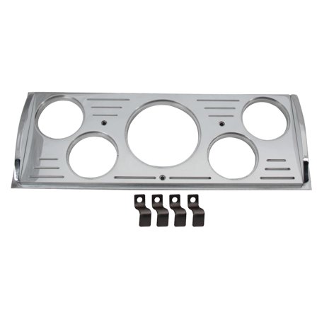 Aluminum 5 Gauge Dash Panel, 2-1/16 Inch, 1941-46 Chevy Truck