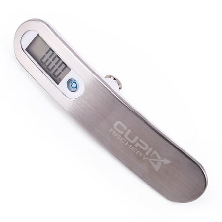 110 lbs/50 kg Archery Electric Digital Bow Scale with LCD Display Peak Weigher Handheld Bow Press for Compound Reverse Bows