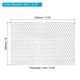 thumbnail image 2 of Uxcell 11.8"x8" 304 Stainless Steel Perforated Sheet, 0.32" Hole Metal Mesh Plate Screen Decorative Ventilation Meshes, 2 of 5