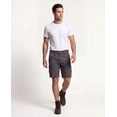 thumbnail image 2 of FULL BLUE Cargo Shorts, Performance Stretch, Ripstop, Water Repellent, Grey, Size 32, 2 of 3