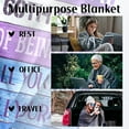 thumbnail image 6 of 60th Birthday Gifts for Women Blanket 60th Birthday Decorations Women Men Throw Blanket Happy 60th Birthday Gift Ideas for her Mom Wife (Sixty, 50 x 60 Inch), 6 of 6