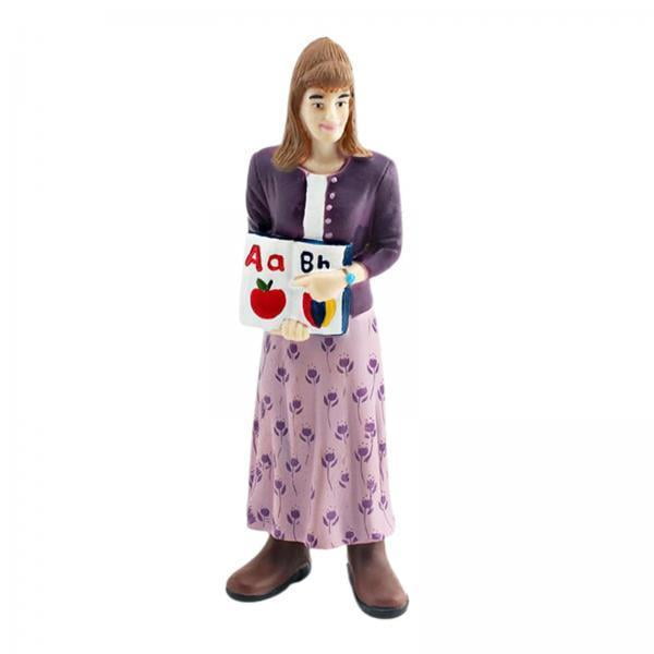 Figuritas en miniatura,Figura en miniatura de personas Modelo de estatuilla de resina,Mini estatuilla de personas pintada a mano artesanal realista,Modelo de personas pequeñas Diseño de