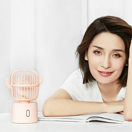

Desk Fan Fan Powerful Small Portable Fan 3 Speed USB Table Fan For Kids Girls Woman Man Home Office Outdoor