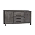 thumbnail image 2 of Liberty Furniture Modern Farmhouse Credenza Desk - Gray, 2 of 9