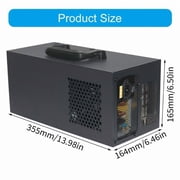 Metal Thunderbolt Compatible External GPU Dock PCIe Graphics Card Adapter 40Gbps PD Charging For Gaming Video Editing Laptops