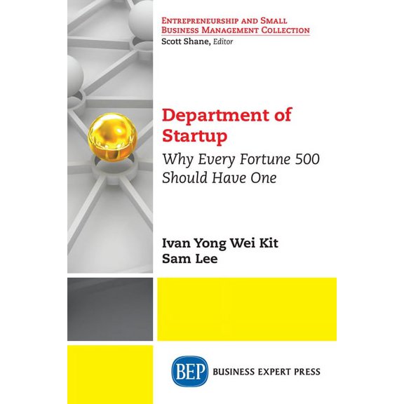 Department of Startup: Why Every Fortune 500 Should Have One, (Paperback)