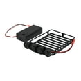 thumbnail image 1 of Roof Luggage Rack Remote Control Car Carrier Bracket Simulation Vehicle Spare Parts Repairing Supplies Replacement for Jimny with Light, 1 of 7