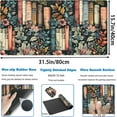 thumbnail image 4 of Floral Books Desk Mat Reading Desk Pad Mouse Mat XXL, Colorful Mouse Keyboard Pad Flower Bookshelf Desktop Mat, Long Computer Mats Aesthetic Desk Accessory Reader's Home Decor 31.5" x 15.7", 4 of 13