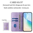 thumbnail image 5 of ELEHOLD Case for Moto G Stylus 5G (2025), RFID Vintage Wallet Phone Case, Magnetic Closure Leather Cover Built-in Stand,Purple, 5 of 8