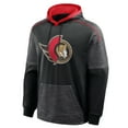 thumbnail image 2 of Men's Fanatics Black Ottawa Senators Goaltender Defender Pullover Hoodie, 2 of 3