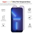thumbnail image 3 of [2-Pack] For iPhone 11 Pro - SuperGuardZ Anti Blue Light [Eye Protection] Full Cover Tempered Glass Screen Protector, 9H, Anti-Scratch + Installation Tray, 3 of 9