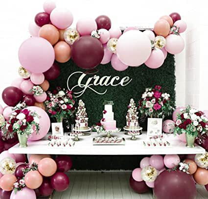 Bride Balloon Boxes Rose Gold Floral Hen Party Decorations Accessories —  Blue Planet Fancy Dress