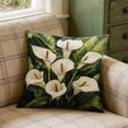 thumbnail image 5 of weibbin Small Fresh Flower Series Pillow Cover for Sofa Living Room, 17.7x17.7 Inches, Multicolor, 5 of 6