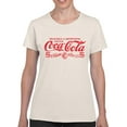 thumbnail image 2 of Officially Licensed Coca-Cola Logo Classic 5¢ Soda Fountain Women's T-shirt, 2 of 3