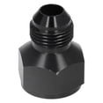 thumbnail image 1 of FLAMEEN Pipe Reducer Adapter,Hose Reducer Adapter,Pipe Reducer Adapter Straight AN10 Female To AN8 Male Aluminium Alloy Black Fitting, 1 of 8
