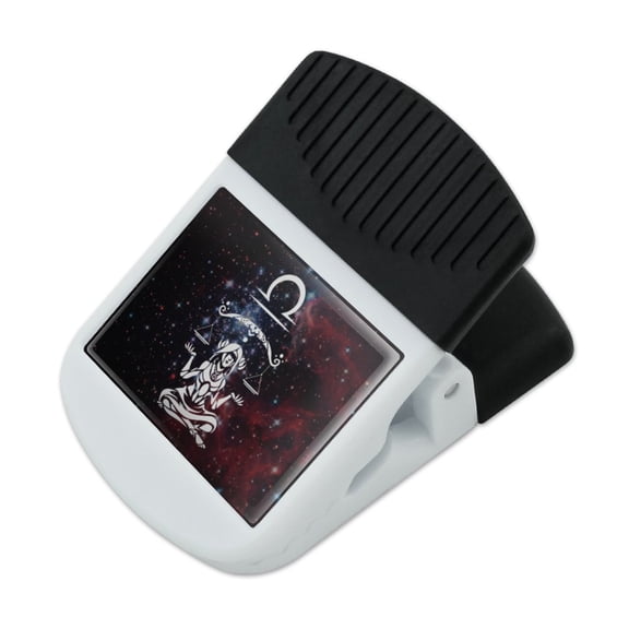 Libra Scales Zodiac Sign Horoscope in Space Refrigerator Fridge Magnet Magnetic Hanging Hook Note Snack Clip