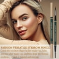 Sandistore Extrafine Eyebrow Pencil With Replacement Refill, Long Aasting Doubleended Eyebrow