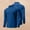 Blue, variant on COSFO Athletic Men Sweatshirts Long Sleeve Solid Pullover Mock Neck Shirts Loose Fit Casual Stretch Lightweight Tops for Men