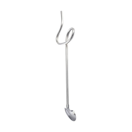 

Yedhsi Stainless Steel Straw Spoon 304 Integrated Dual-purpose Shovel Watermelon Shovel Beverage Coffee Mixing Spoon Dessert Spoon