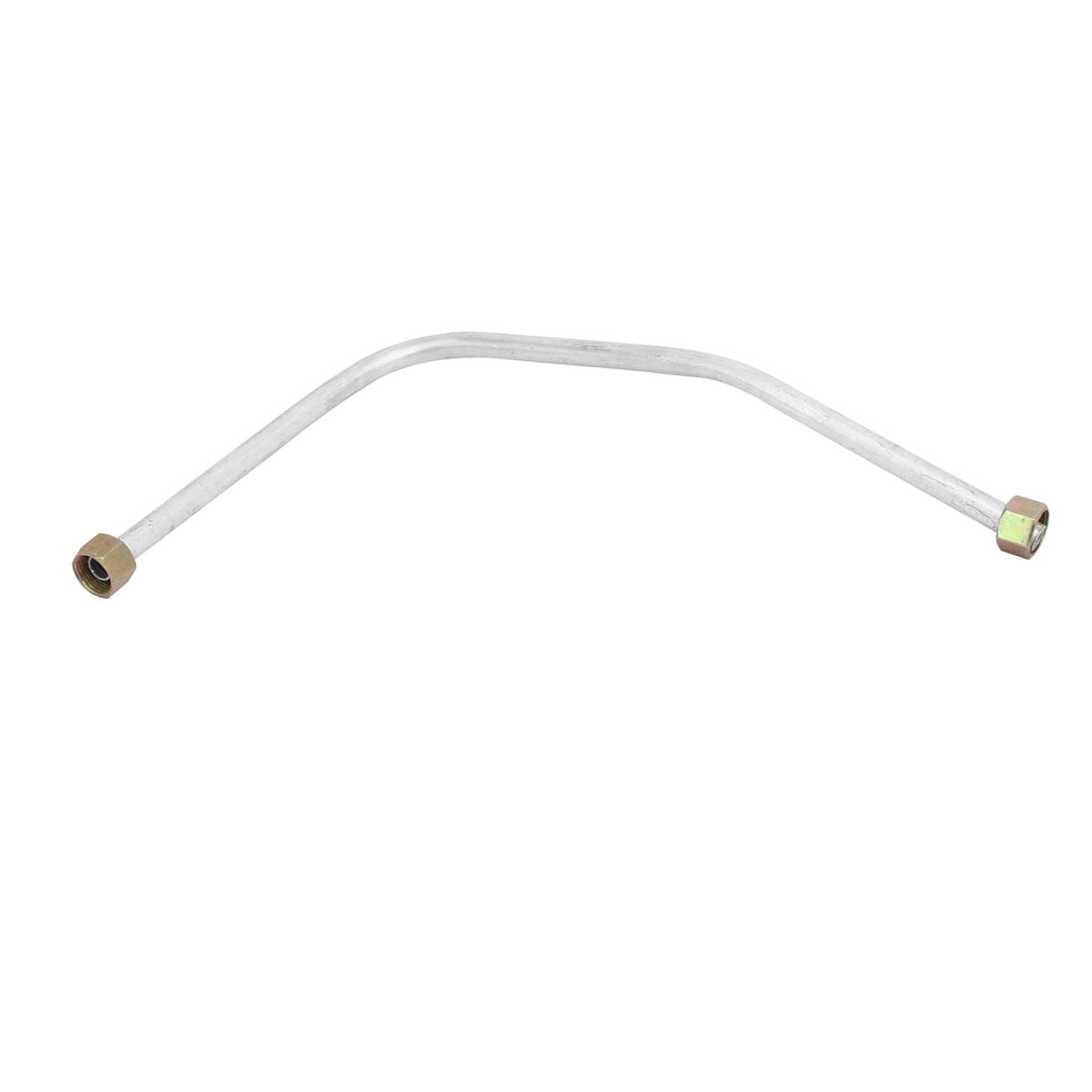 440 Length Aluminum Air Compressor Exhaust Tube Replacement Silver Tone