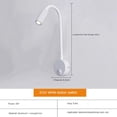 thumbnail image 5 of 6PCS 3W Bookcase Lights Minimalist Table Lamp Gooseneck Reading Wall-Mounted Light for Bedroom Dormitory LED Work Lamp, 5 of 7