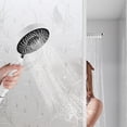 thumbnail image 5 of Static Cling Window Privacy Film - 17.7 x 39.4 Inch Glass Sticker, Frosted Decorative for Bathroom Bedroom Office, UV Block Heat Control, 5 of 10