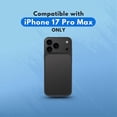 thumbnail image 2 of Entronix Magnetic Case Compatible with iPhone 17 Pro Max, Frosted Matte Back with Kickstand Slim Cover, Orange, 2 of 5