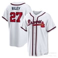 thumbnail image 1 of Warriors 27Riley/13Acuna Jr./8Rosario Red Baseball Jersey, 1 of 3