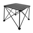 thumbnail image 2 of jinwen Outdoor Foldable Table Dining Table Portable Desk for Picnic Garden Backyard Small, 2 of 9