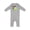 AC-Heather Grey, variant on Mawmaw Loves Me Cute Turtle Baby Romper Coveralls